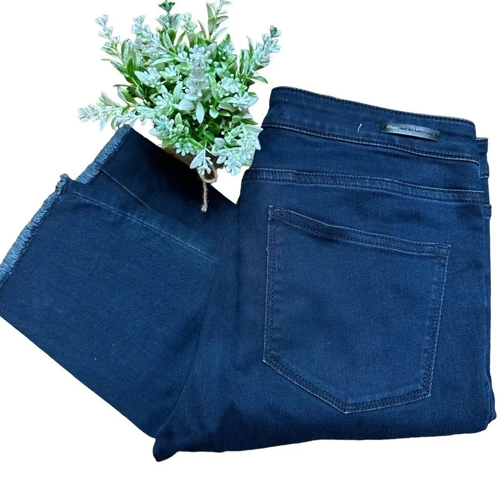 Pilcro and the Letterpress Dark Blue Mid-Rise Skinny Jean. Sz:30